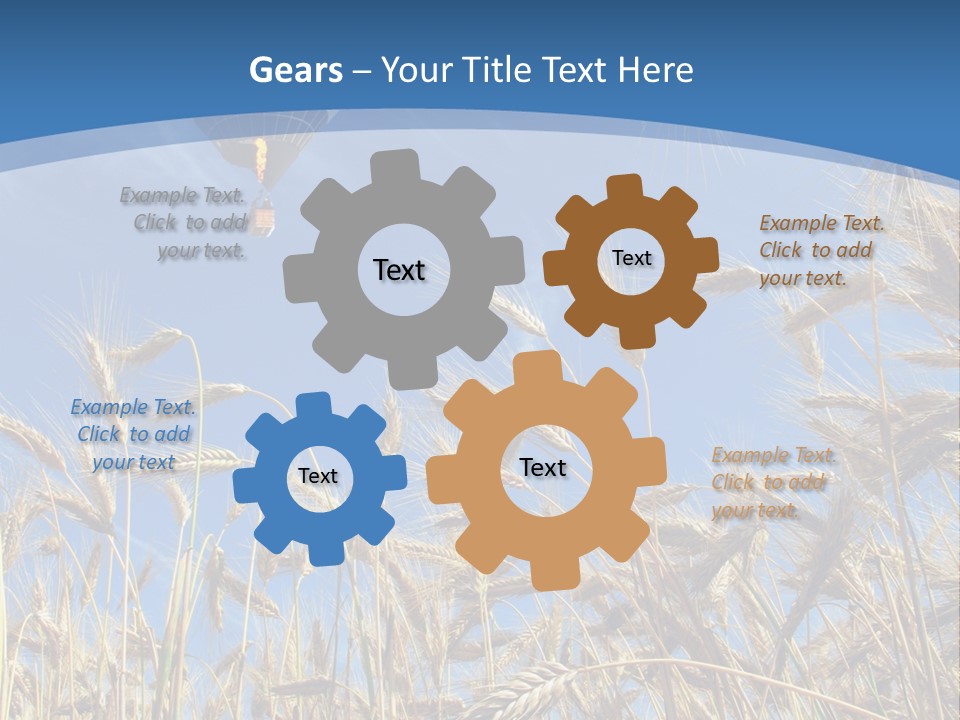 Float Destination Countryside PowerPoint Template