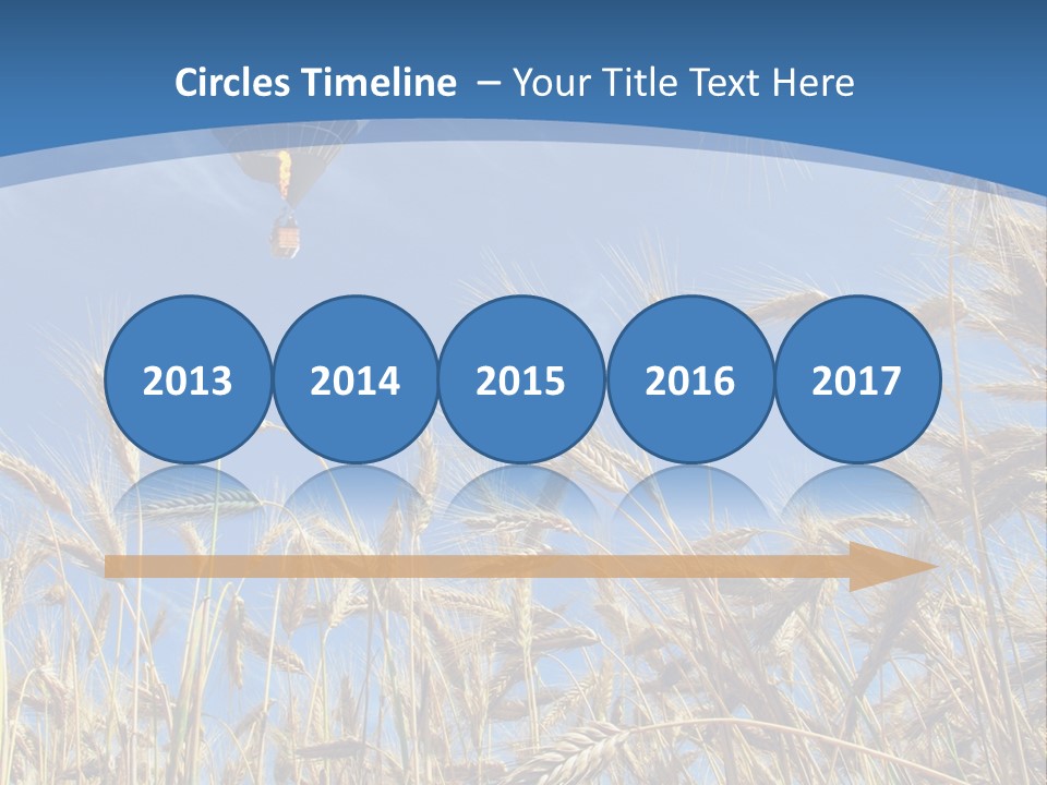 Float Destination Countryside PowerPoint Template