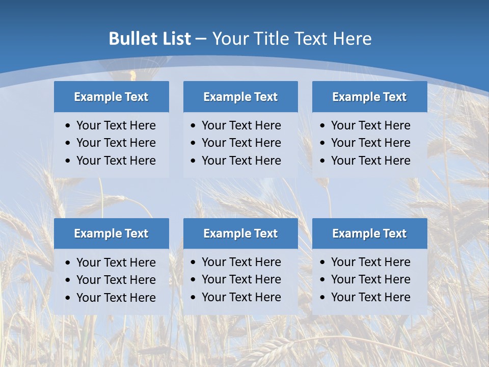 Float Destination Countryside PowerPoint Template
