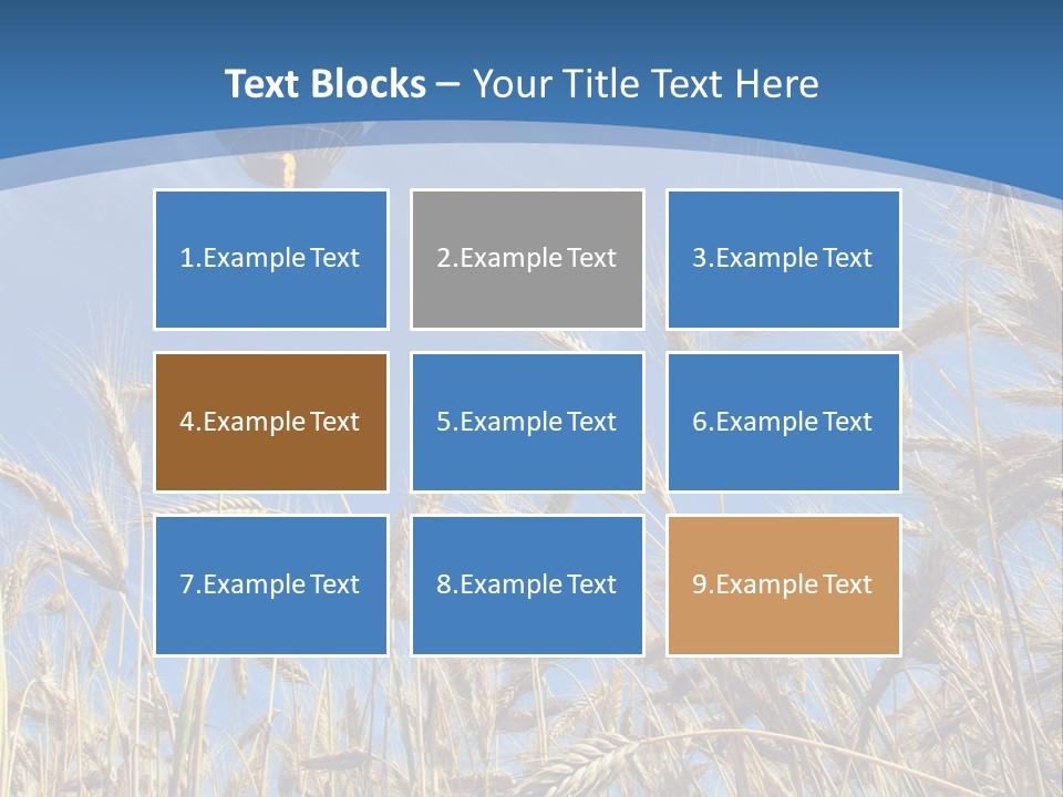 Float Destination Countryside PowerPoint Template