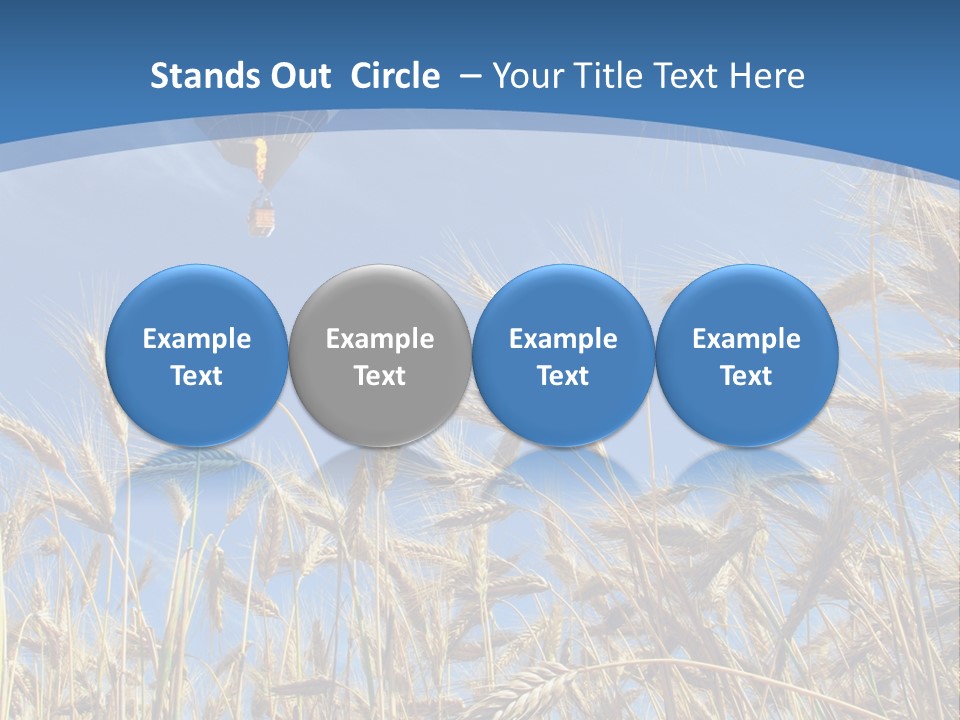 Float Destination Countryside PowerPoint Template