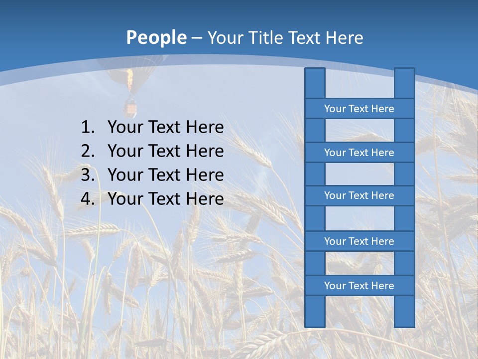 Float Destination Countryside PowerPoint Template