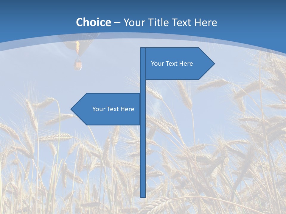 Float Destination Countryside PowerPoint Template