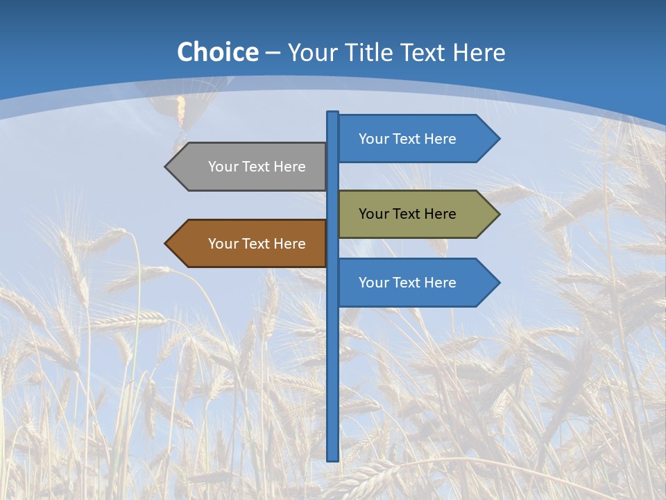 Float Destination Countryside PowerPoint Template