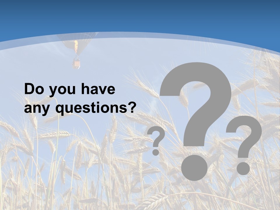 Float Destination Countryside PowerPoint Template