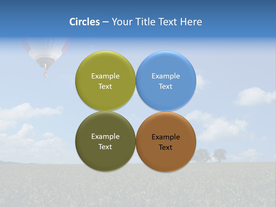 Time Corn Rise PowerPoint Template