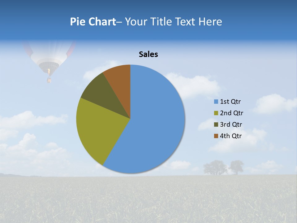 Time Corn Rise PowerPoint Template