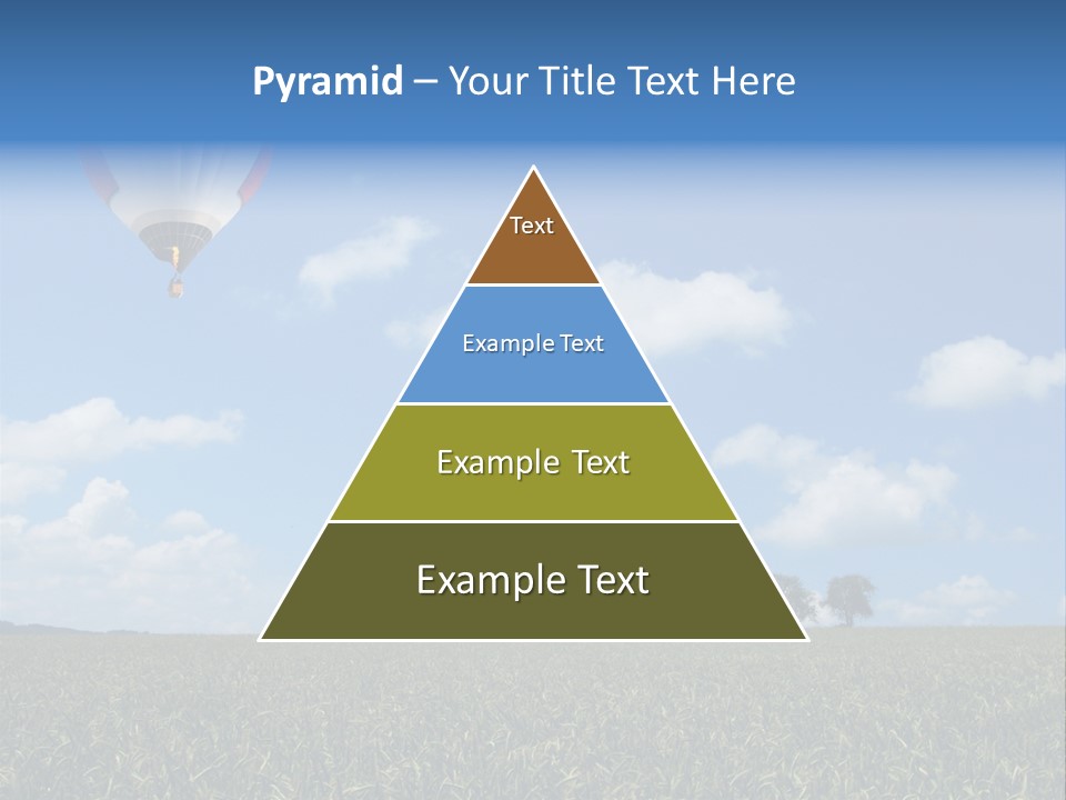 Time Corn Rise PowerPoint Template
