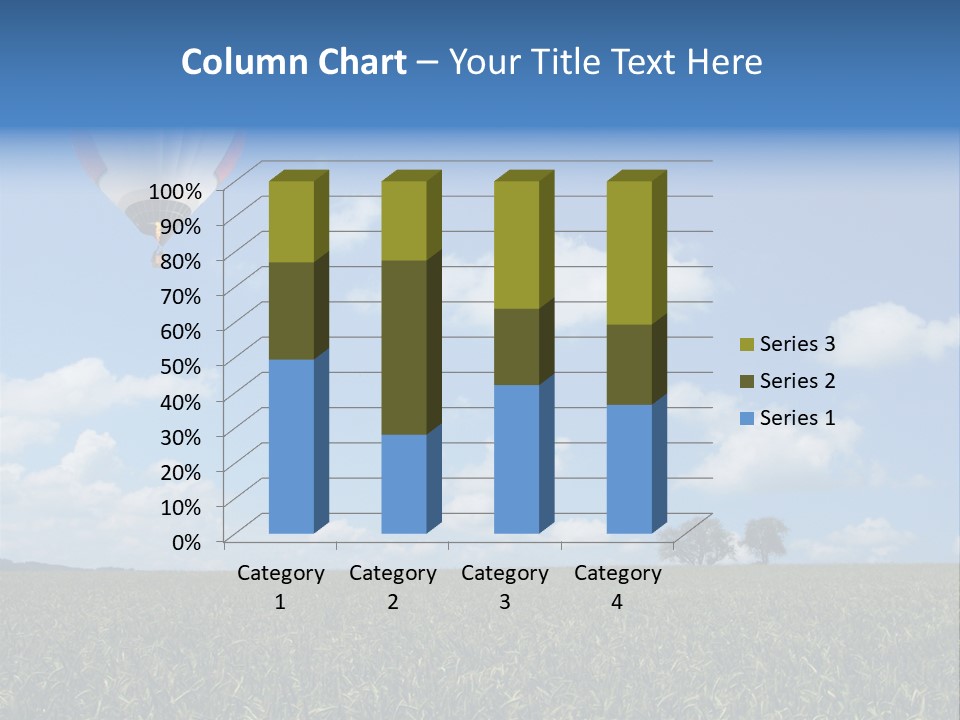 Time Corn Rise PowerPoint Template