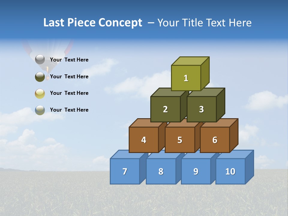 Time Corn Rise PowerPoint Template