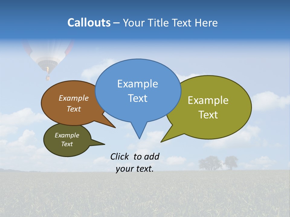 Time Corn Rise PowerPoint Template