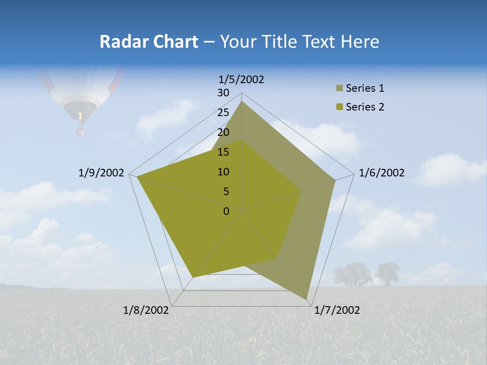 Time Corn Rise PowerPoint Template