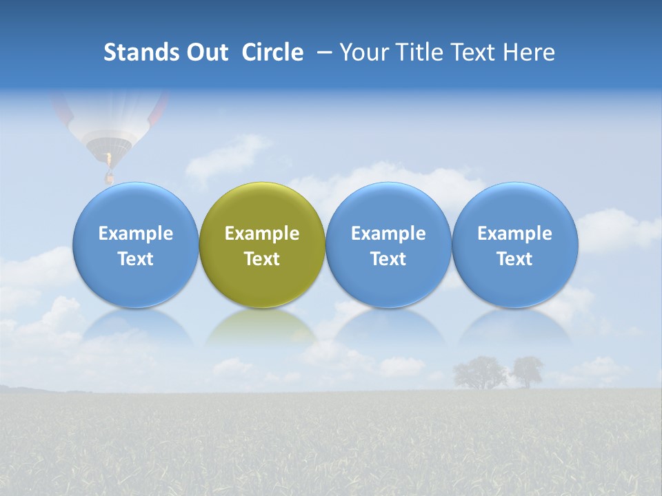 Time Corn Rise PowerPoint Template