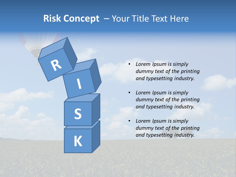 Time Corn Rise PowerPoint Template