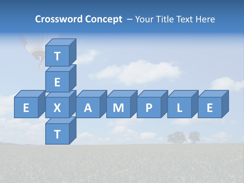Time Corn Rise PowerPoint Template