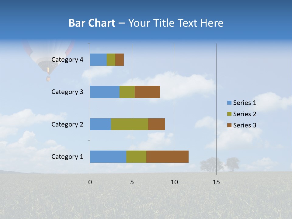 Time Corn Rise PowerPoint Template