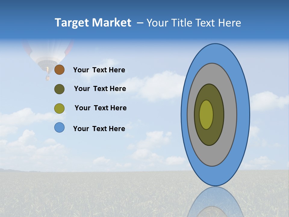 Time Corn Rise PowerPoint Template