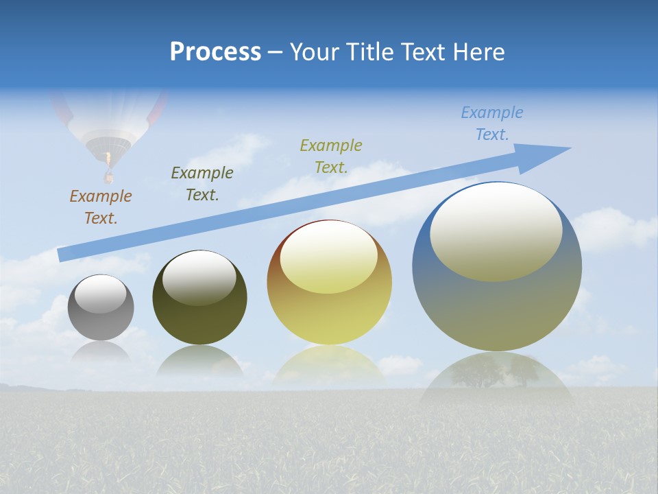 Time Corn Rise PowerPoint Template