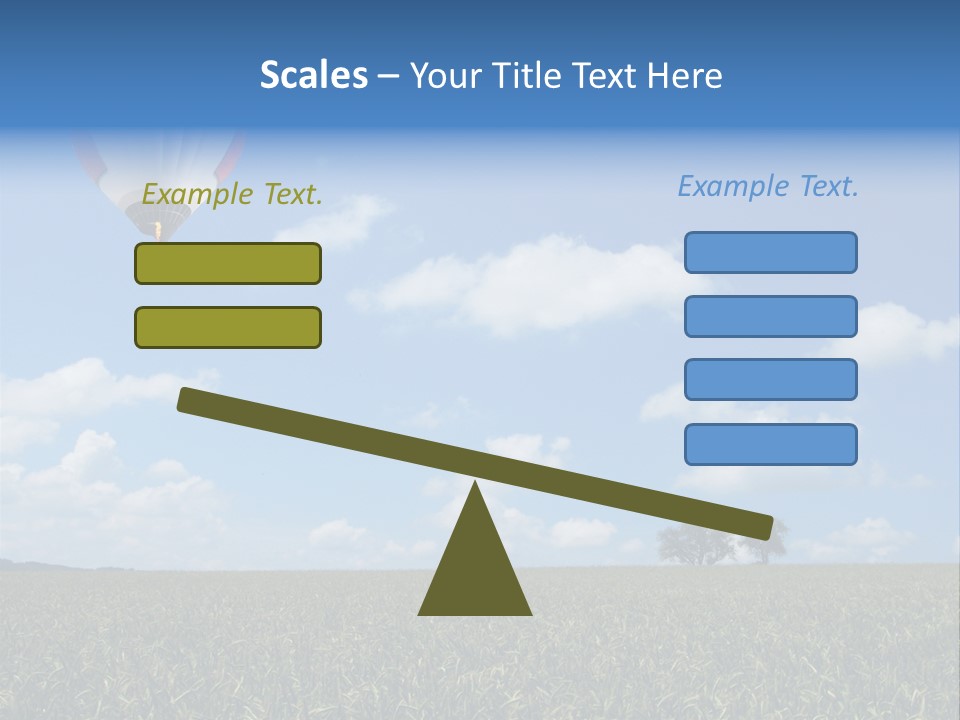 Time Corn Rise PowerPoint Template