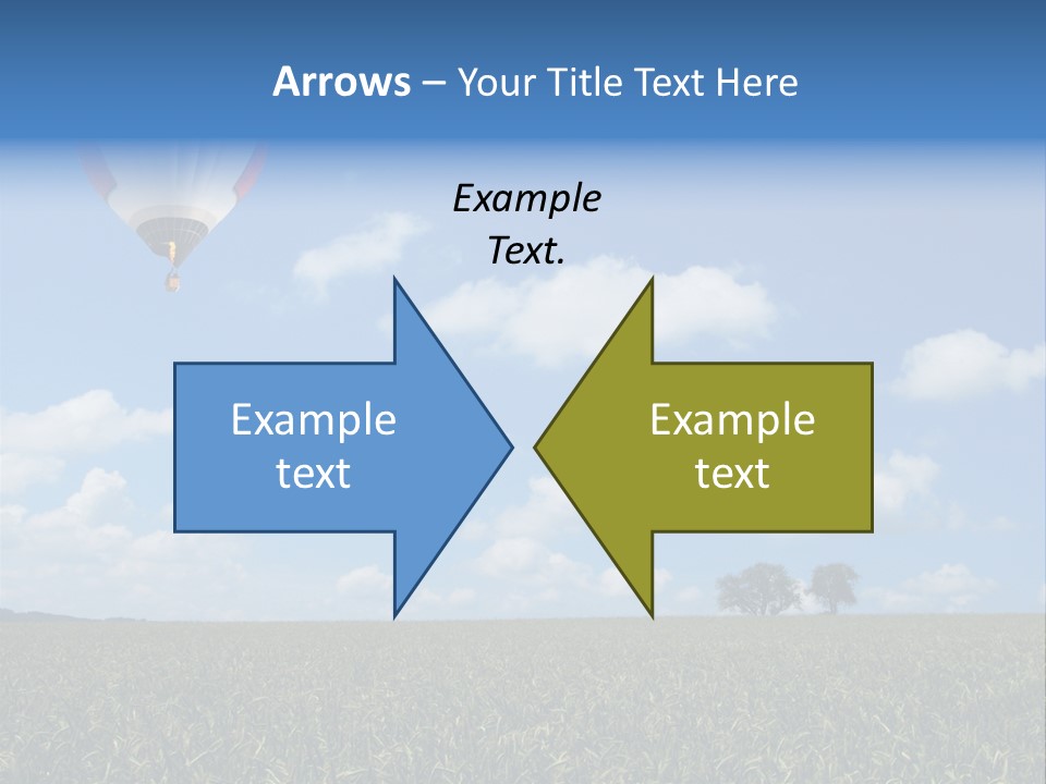 Time Corn Rise PowerPoint Template
