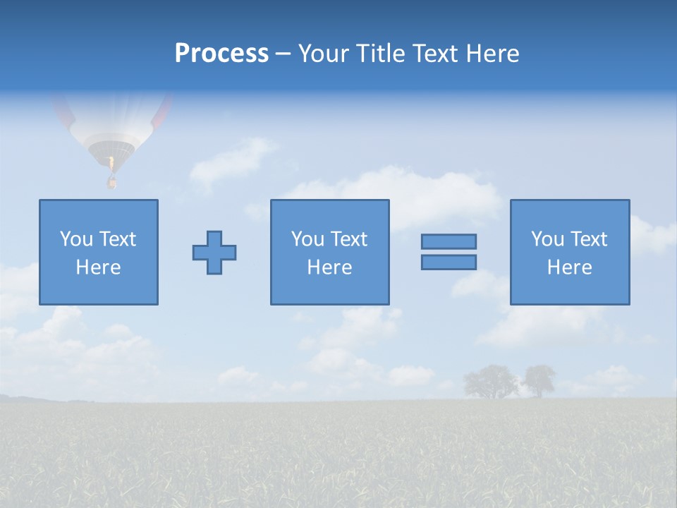 Time Corn Rise PowerPoint Template