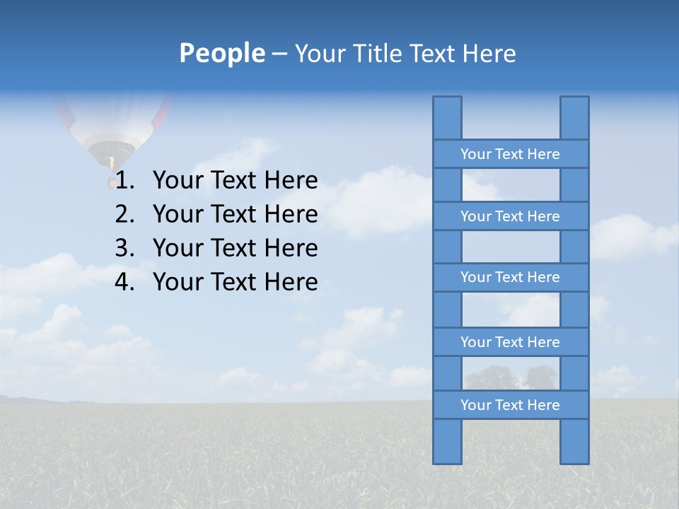 Time Corn Rise PowerPoint Template