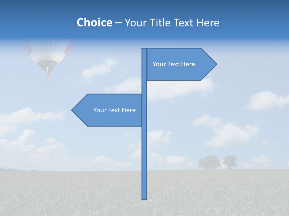 Time Corn Rise PowerPoint Template