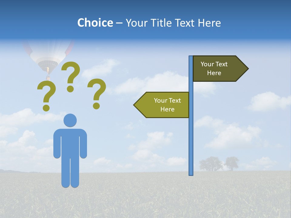 Time Corn Rise PowerPoint Template
