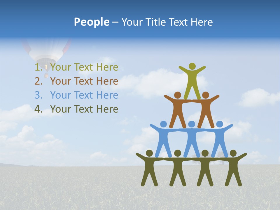 Time Corn Rise PowerPoint Template