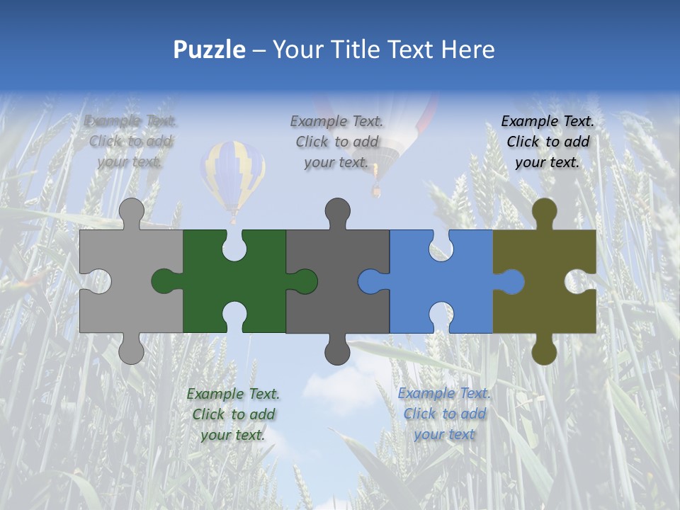 Aviation Fly Season PowerPoint Template