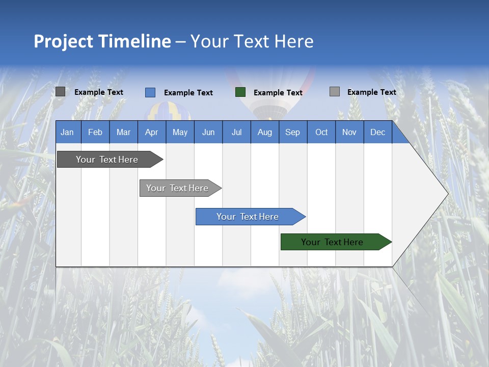 Aviation Fly Season PowerPoint Template