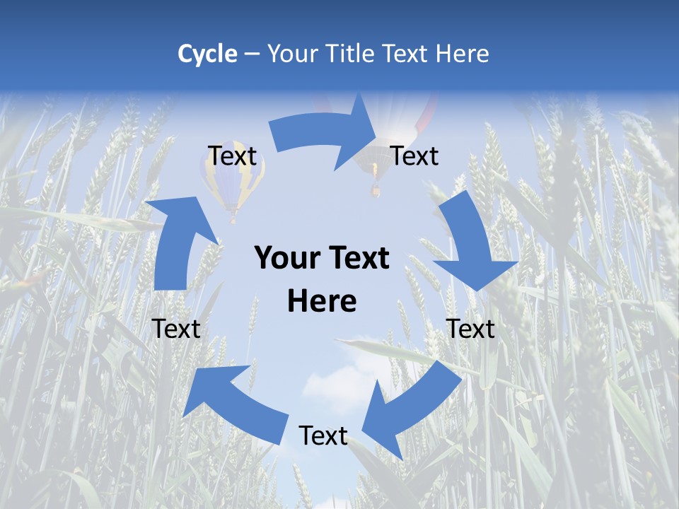 Aviation Fly Season PowerPoint Template