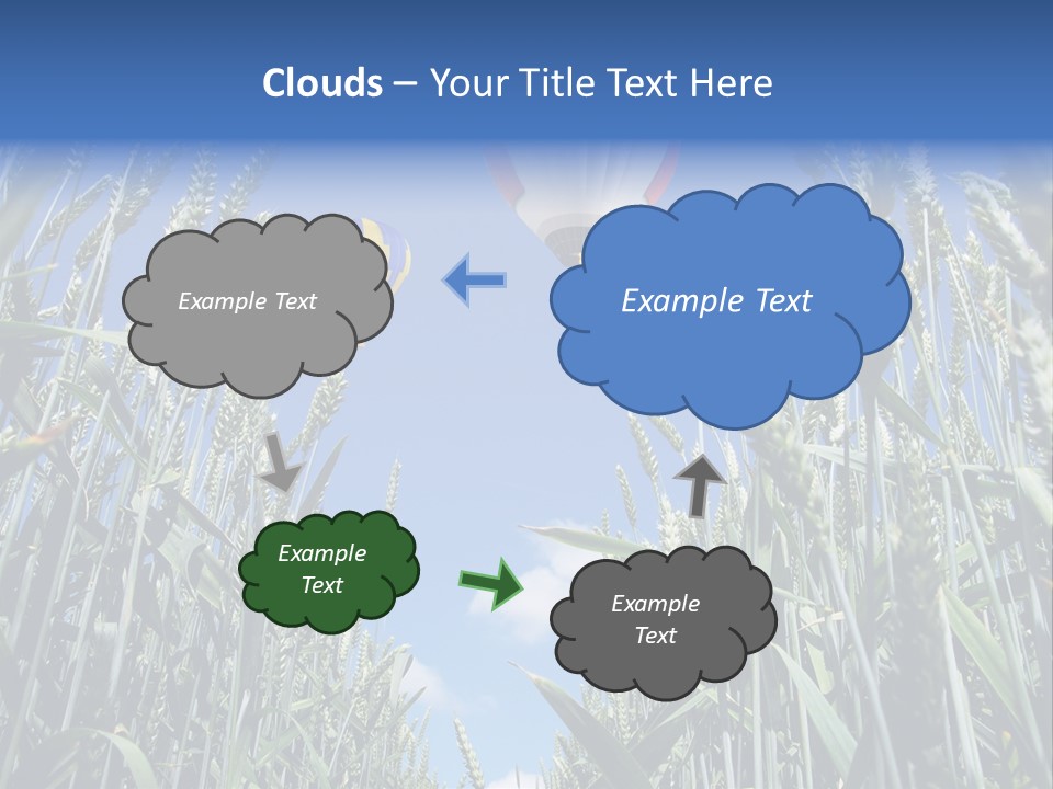 Aviation Fly Season PowerPoint Template