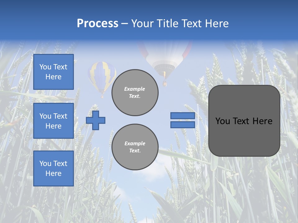 Aviation Fly Season PowerPoint Template