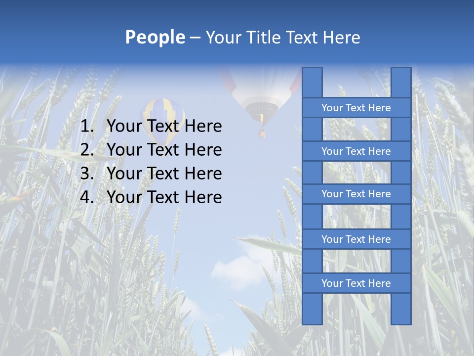 Aviation Fly Season PowerPoint Template