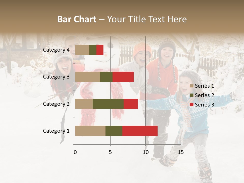 Glove Glacue Snowing PowerPoint Template