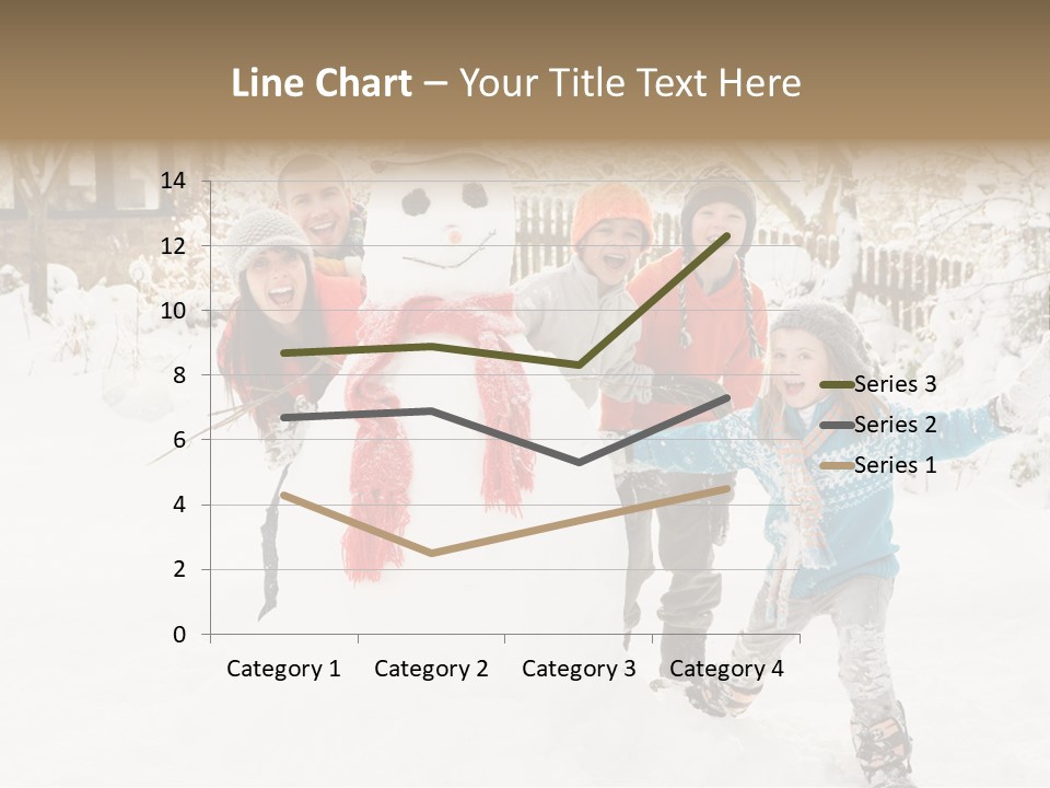 Glove Glacue Snowing PowerPoint Template