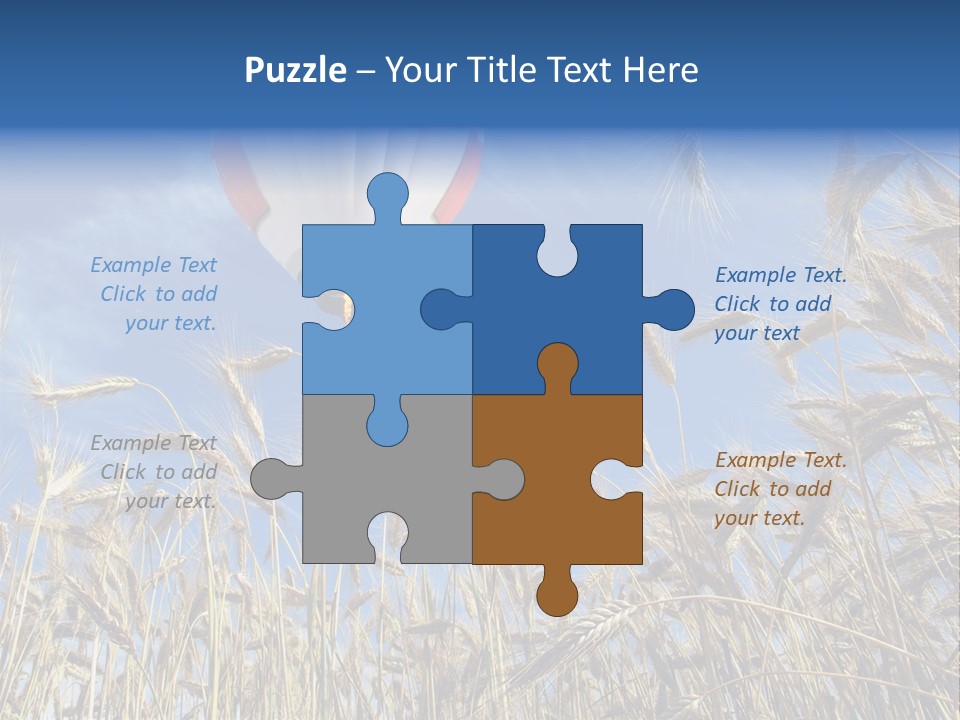 Vacation Nature Landscape PowerPoint Template