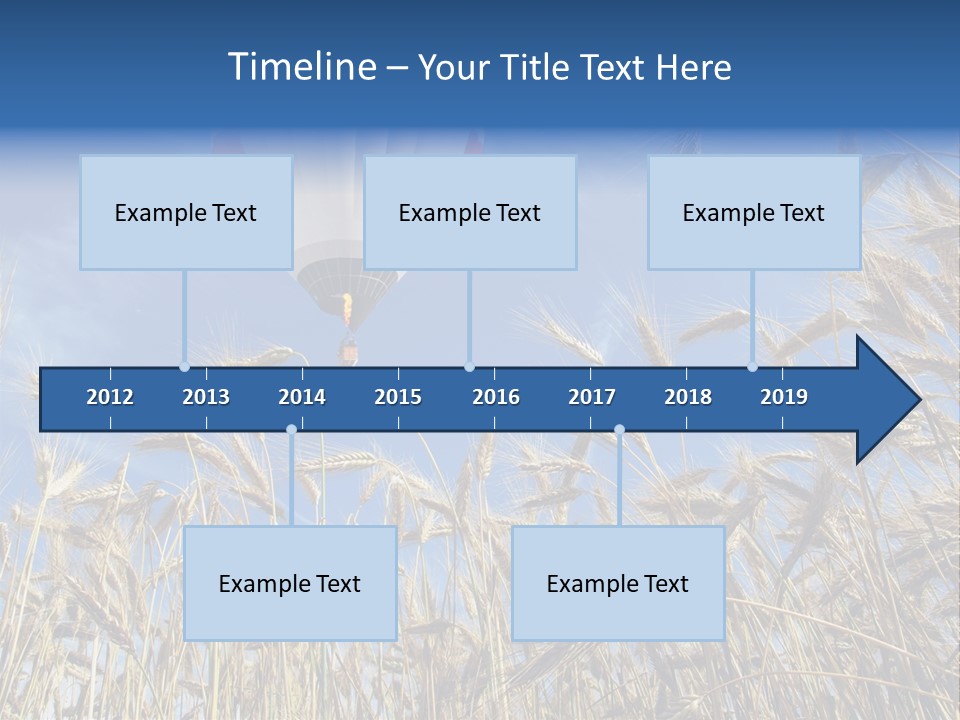 Vacation Nature Landscape PowerPoint Template