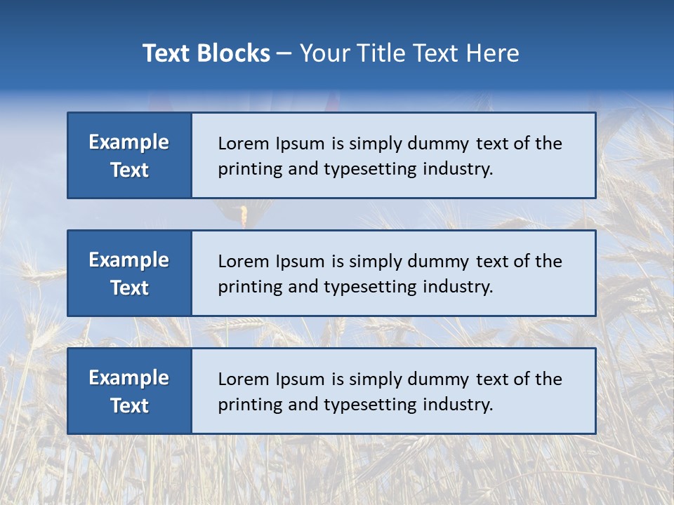 Vacation Nature Landscape PowerPoint Template