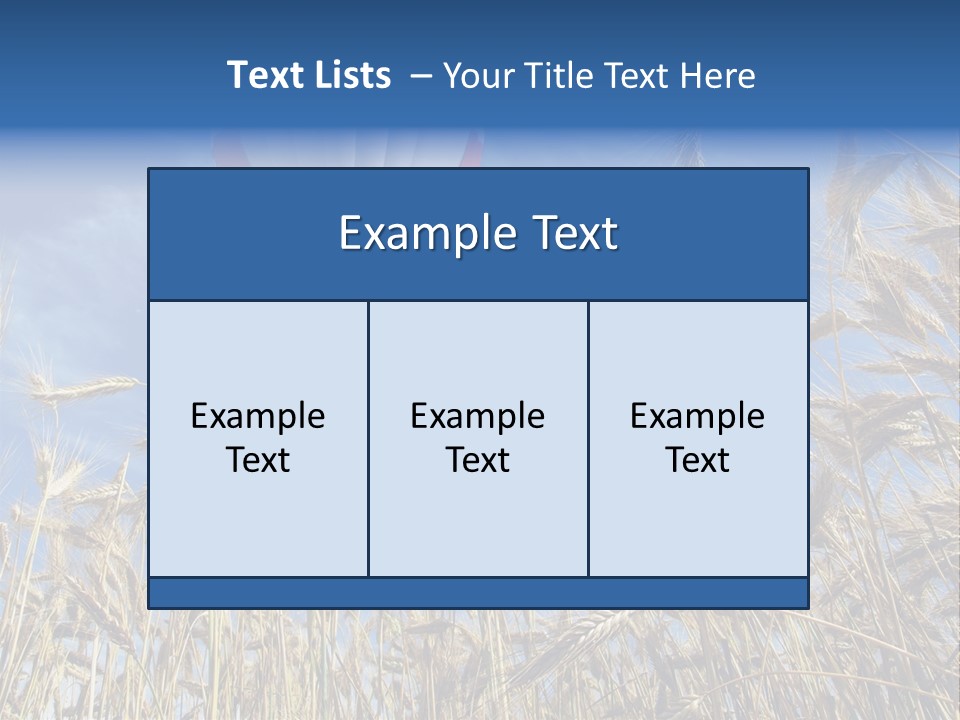 Vacation Nature Landscape PowerPoint Template