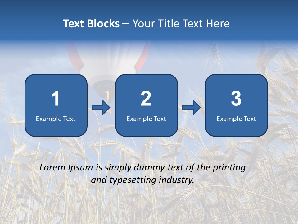 Vacation Nature Landscape PowerPoint Template