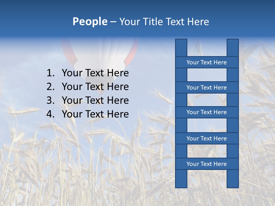 Vacation Nature Landscape PowerPoint Template