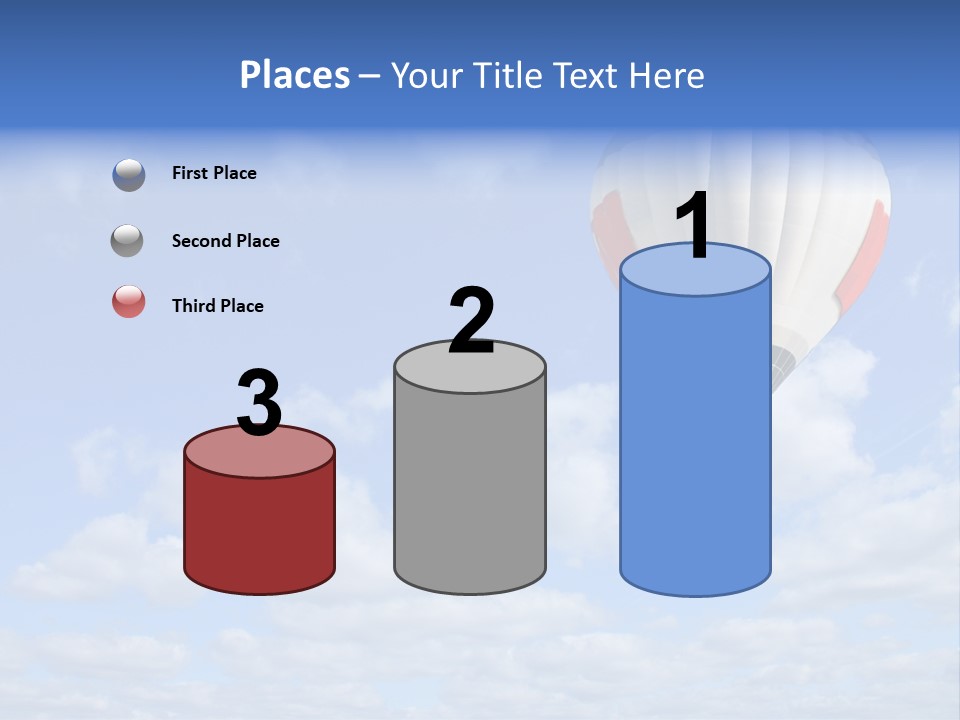 Away Trip Float PowerPoint Template