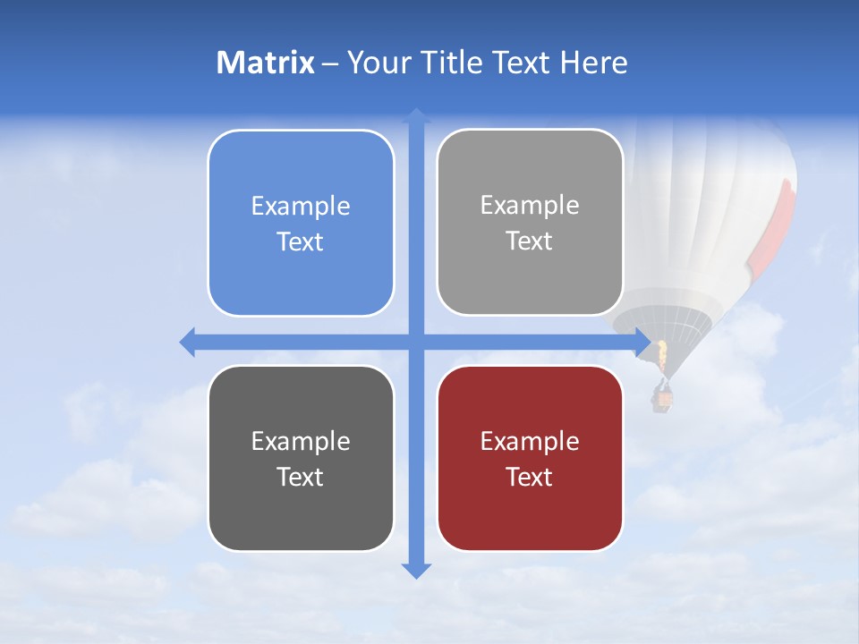 Away Trip Float PowerPoint Template