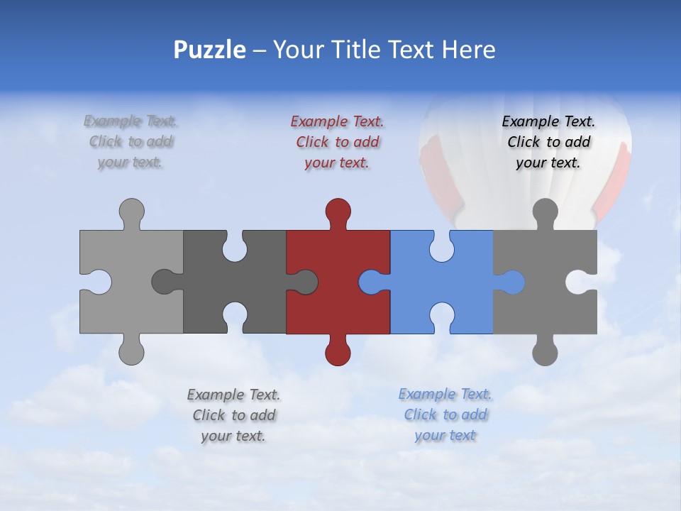 Away Trip Float PowerPoint Template