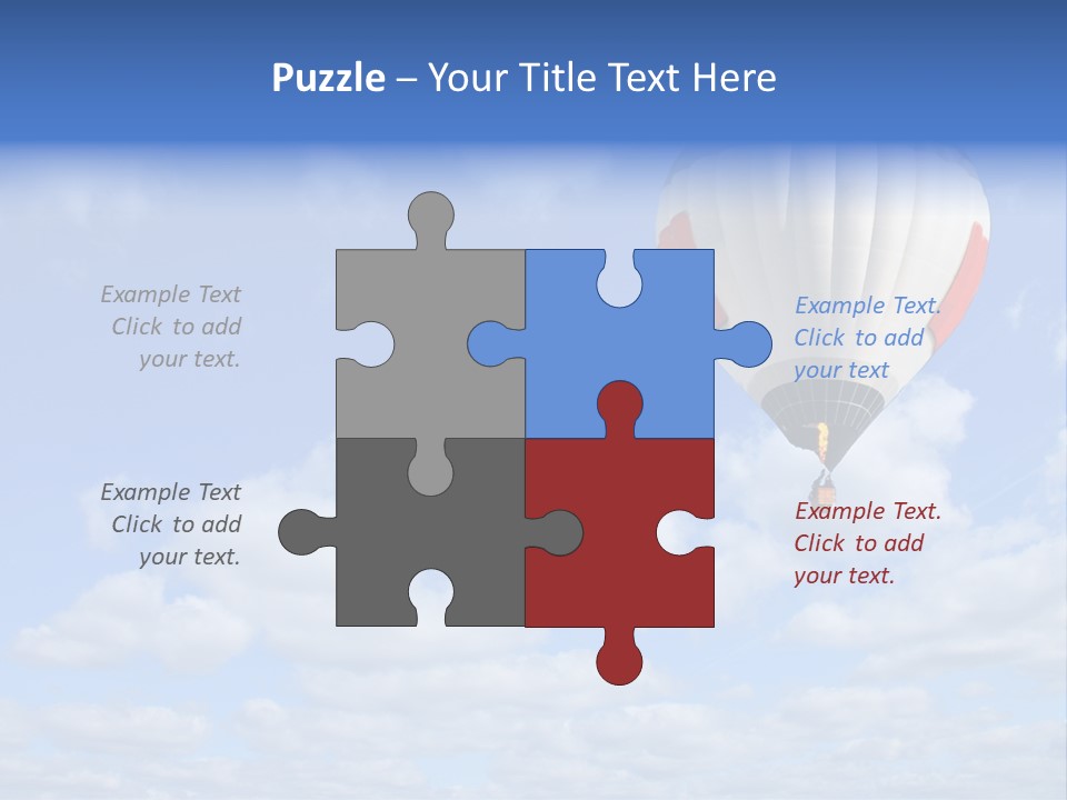 Away Trip Float PowerPoint Template