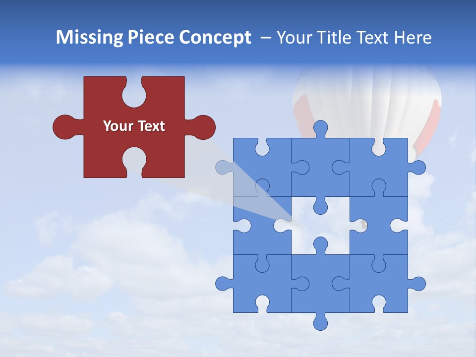 Away Trip Float PowerPoint Template