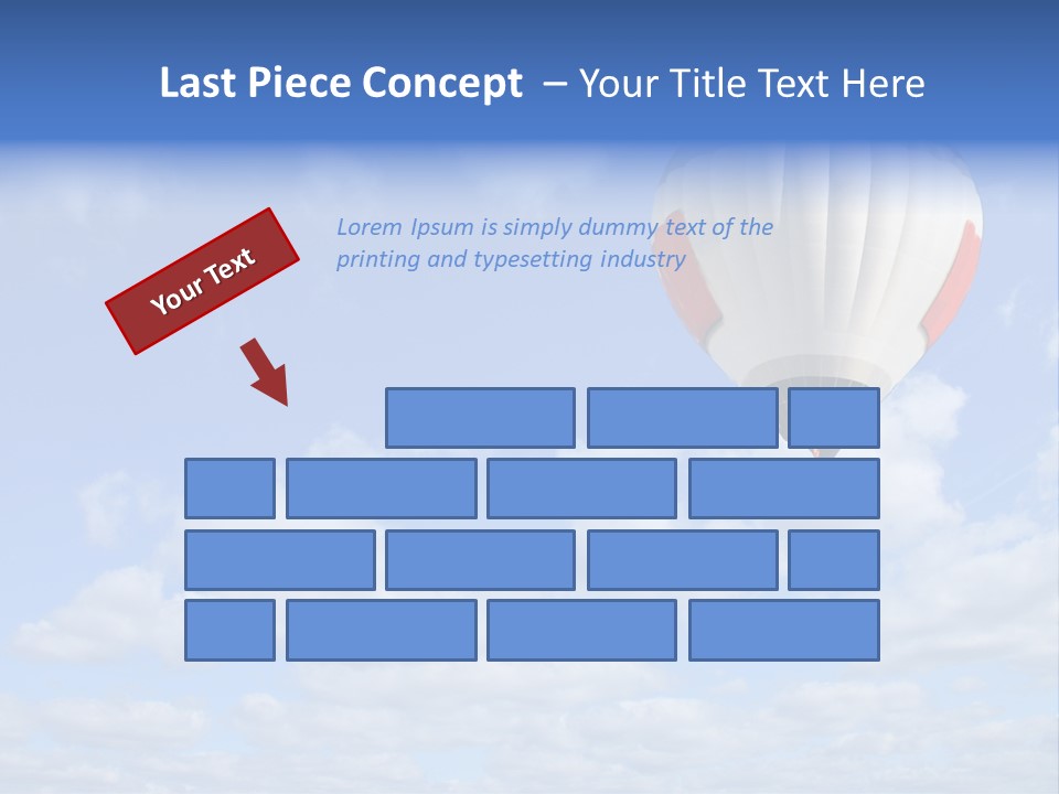 Away Trip Float PowerPoint Template