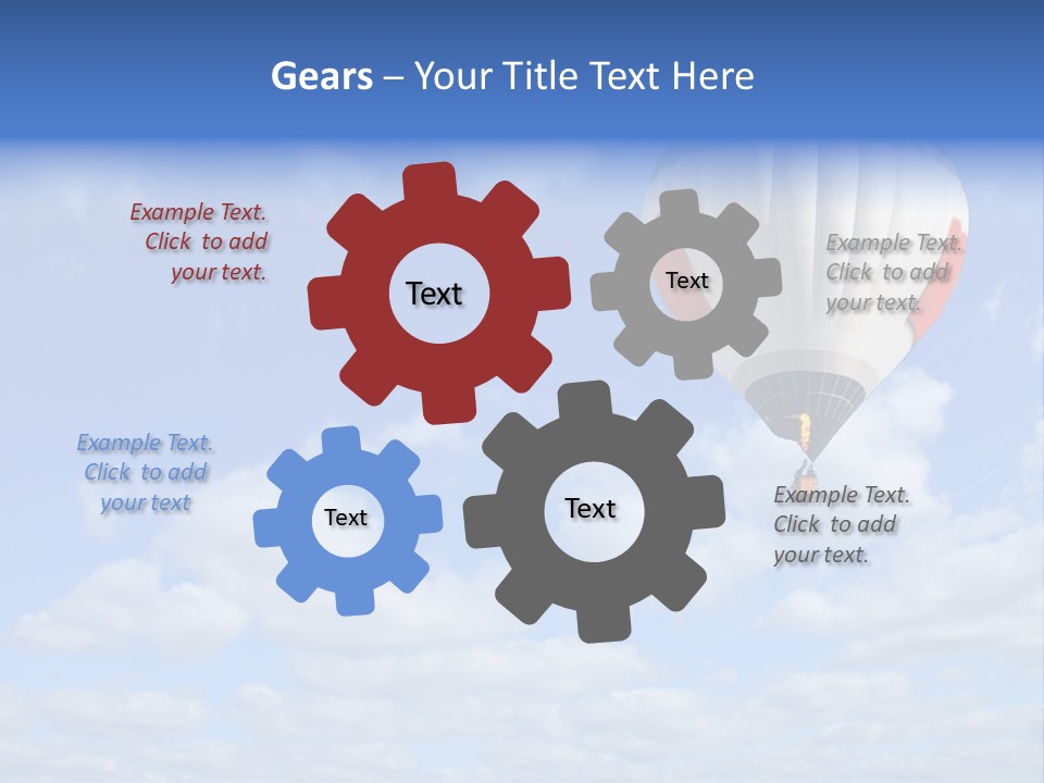 Away Trip Float PowerPoint Template